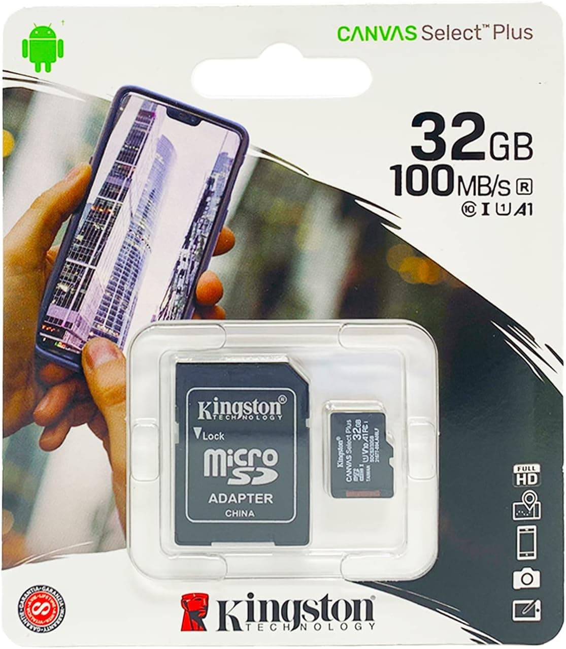 Verizon Ellipsis 8 Tablet Memory Card 32GB microSDHC Memory Card with SD Adapter