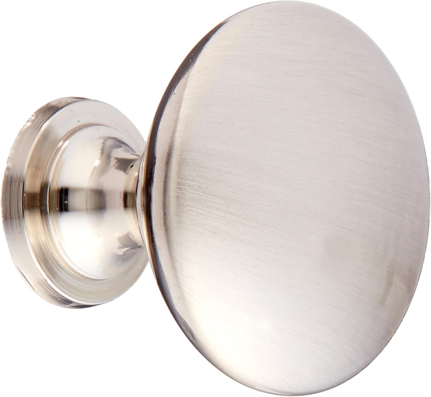 Amerock Cabinet Knob 1-3/16" Dia. Allison Chrome