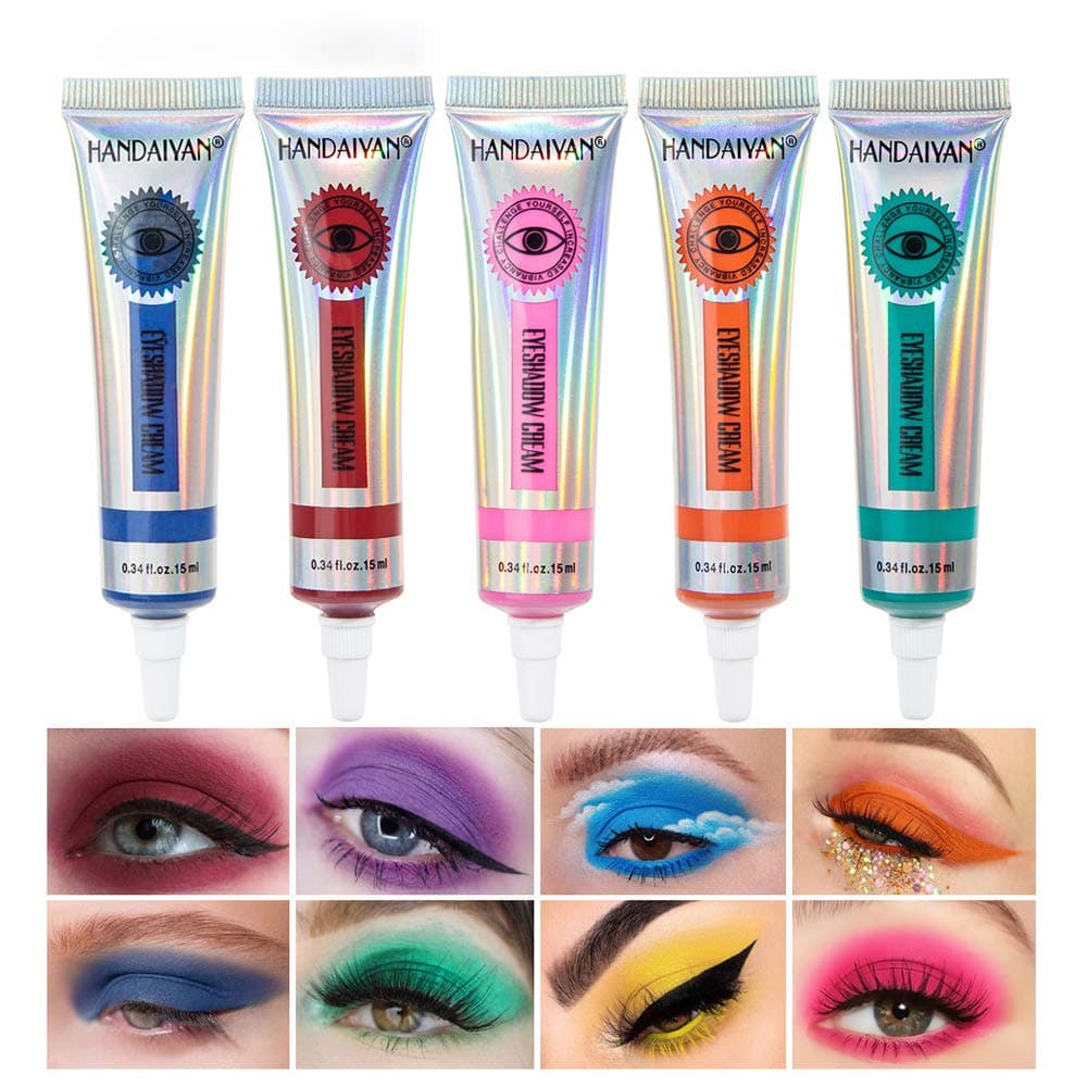 COOSA Matte Colorful Liquid Eyeshadow, 12 Colors Long Lasting Waterproof Eyeliner Professional Bright-colored Eyeliner Cream