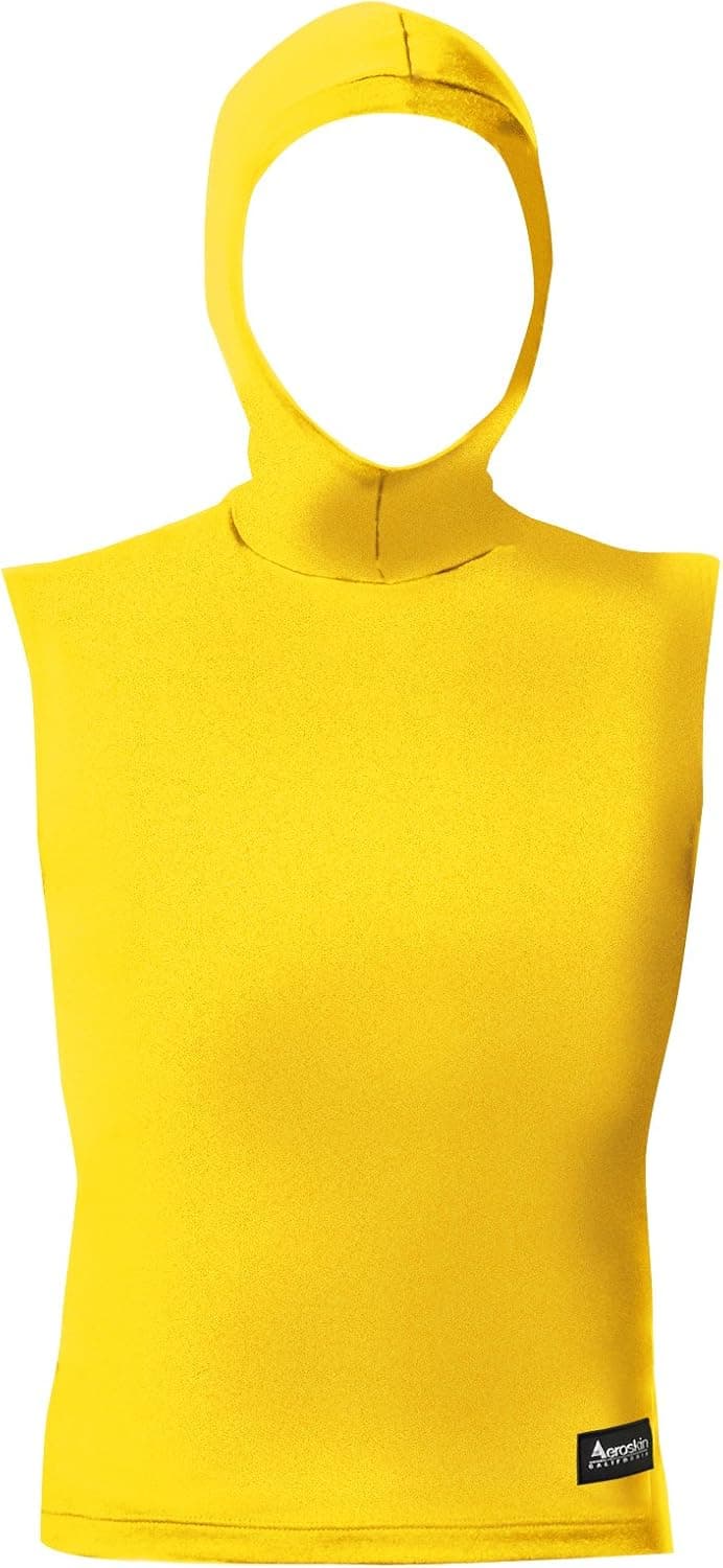 Aeroskin Polypropylene Sleeveless Pullover Vest with Attached Hood