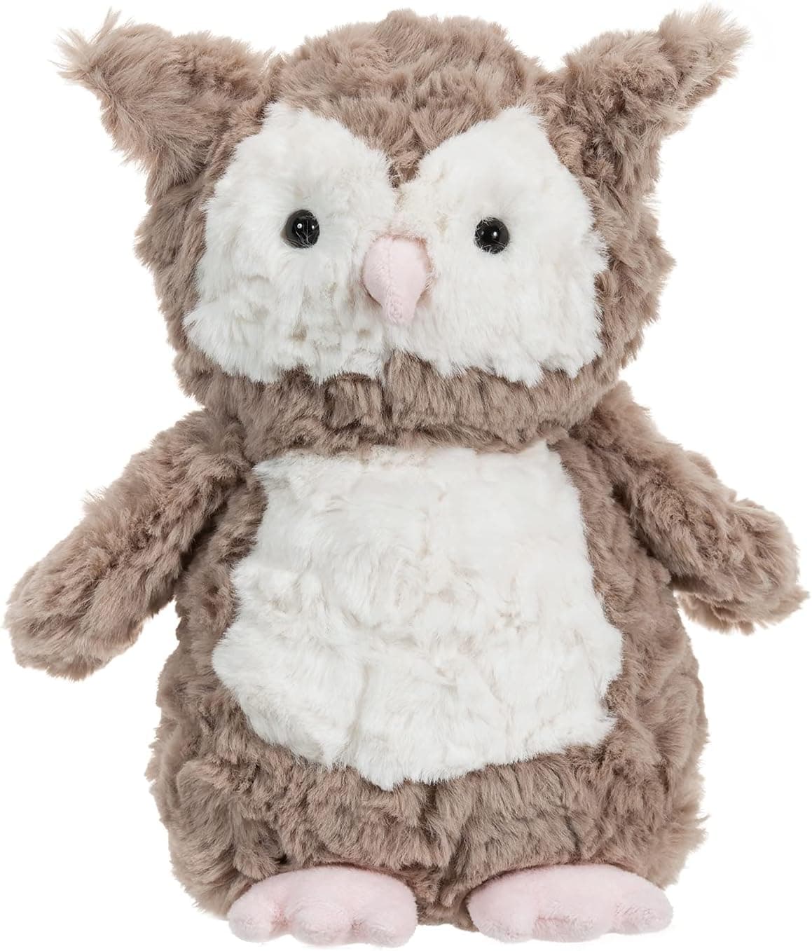 Apricot Lamb Toys Plush Brown Owl Stuffed Animal Soft Cuddly Perfect for Child (Brown Owl,10 Inches)