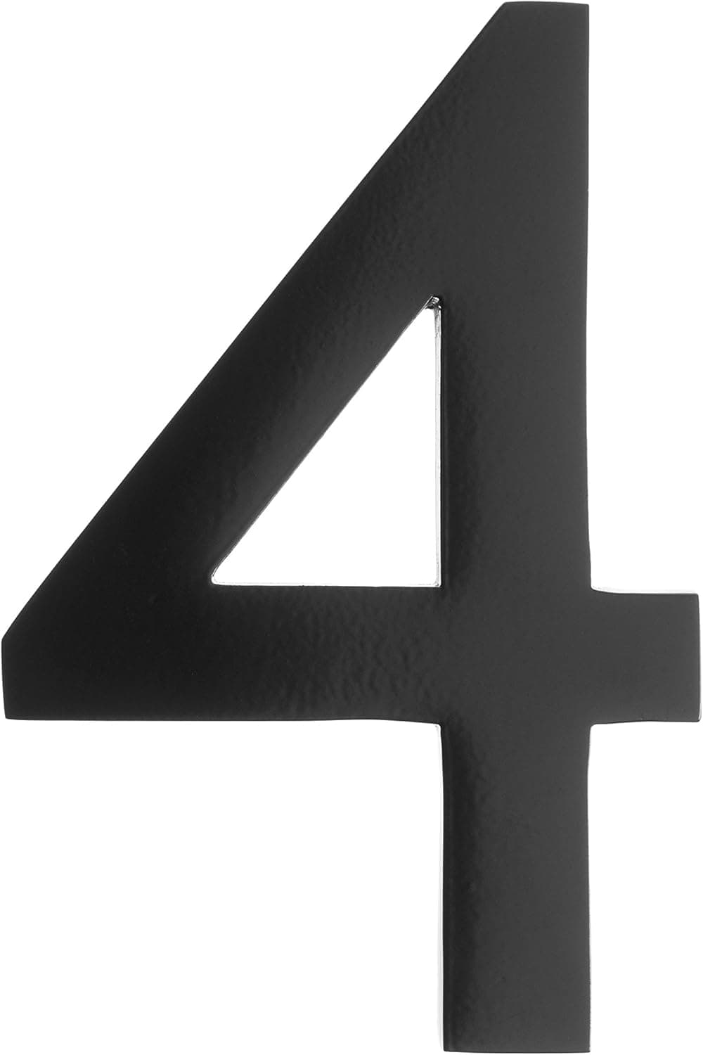 Architectural Mailboxes 3582B-3 4 in. Brass Floating House Number 4