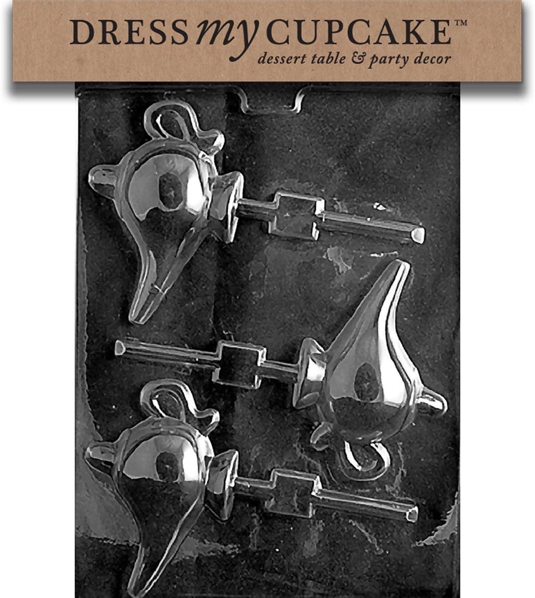 Dress My Cupcake Magic Genie Lamp Lollipop Chocolate Mold - M118