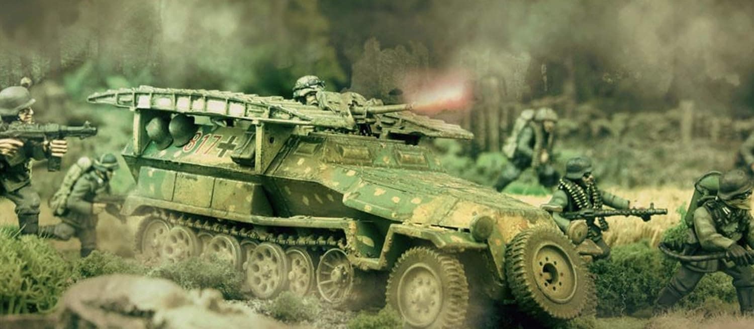 Sd.Kfz 251/7C Pionierwagen with panzerbuchse 41, Bolt Action Wargaming Miniatures