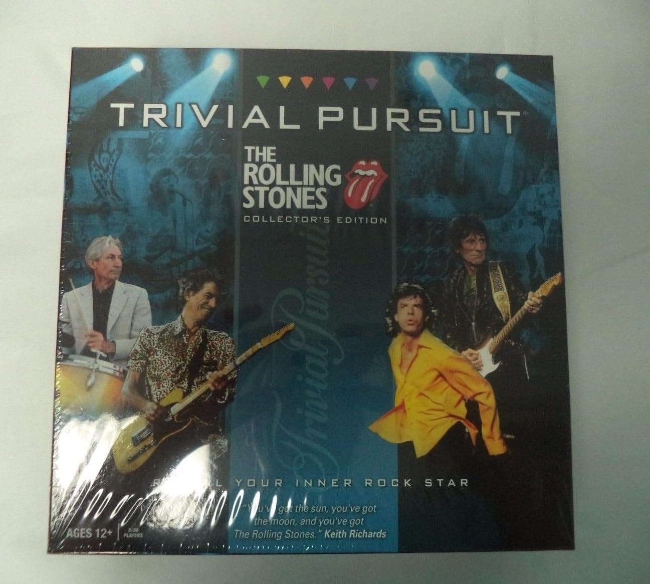 Rolling Stones Collector's Edition Trivial Pursuit Game by Brybelly