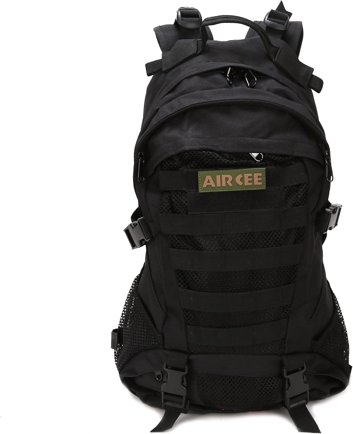 Aircee (TM) 35L Military Hiking Assault Pack Travel Bug Out Bag School Backpack (Black)