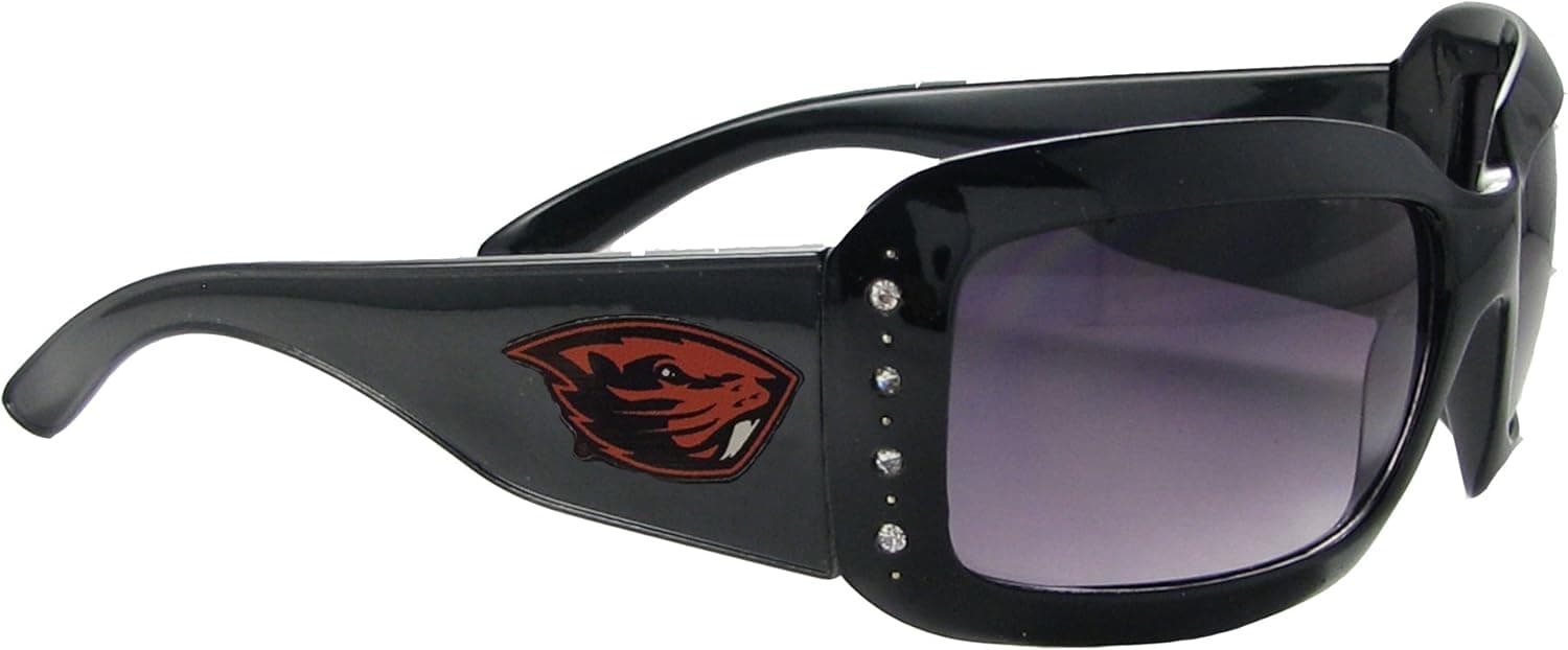 Sports Accessory Store Oregon State Beavers OSU Black Fashion Crystal Sunglasses S4JT