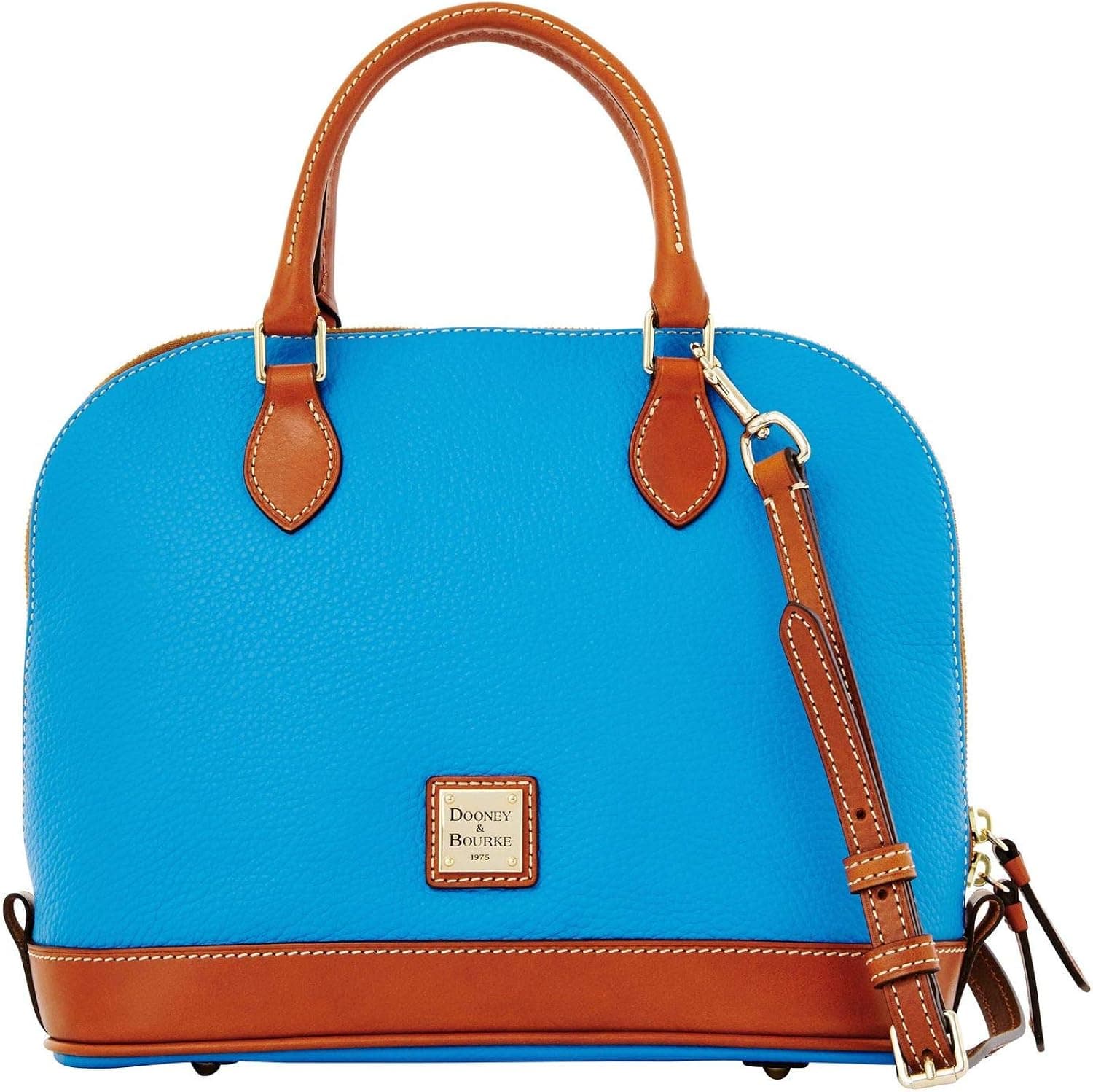 Dooney & Bourke Pebble Grain Zip Zip Satchel