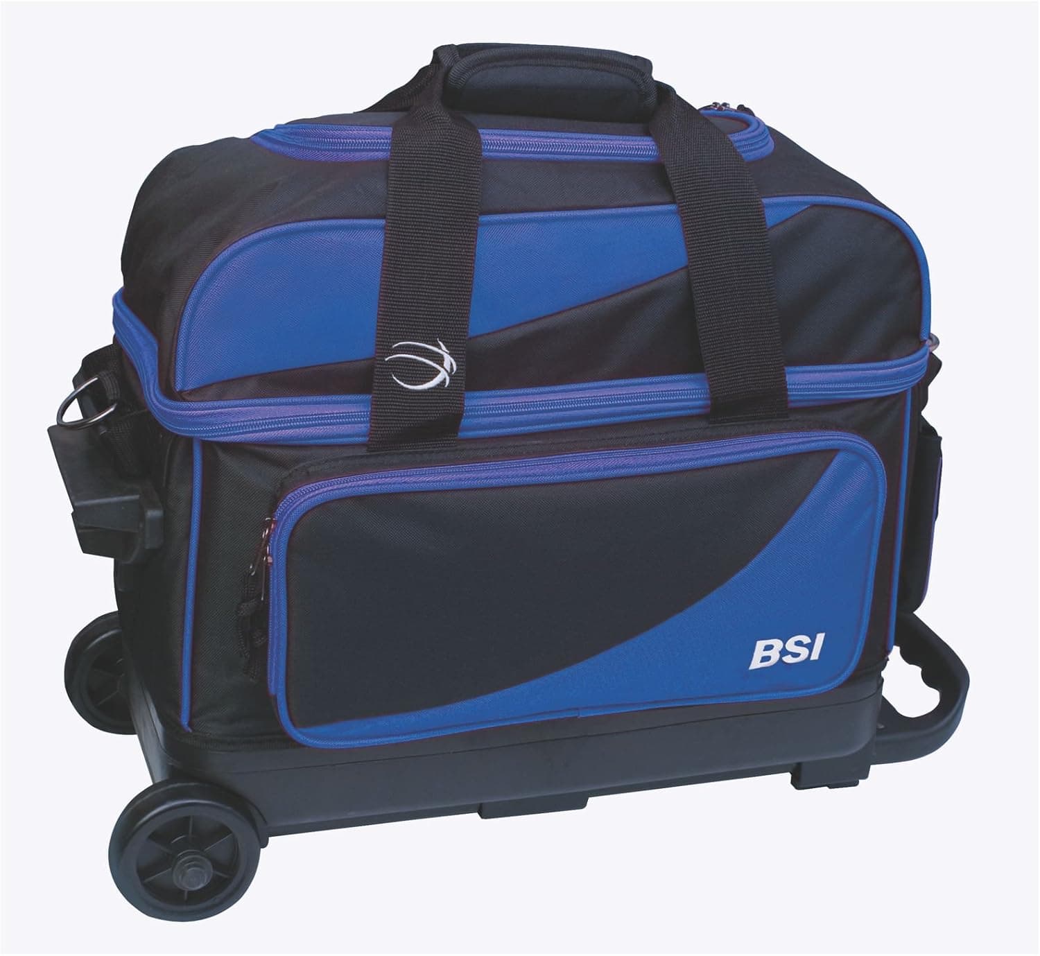 BSI Black 2 Ball Roller Bowling Bag