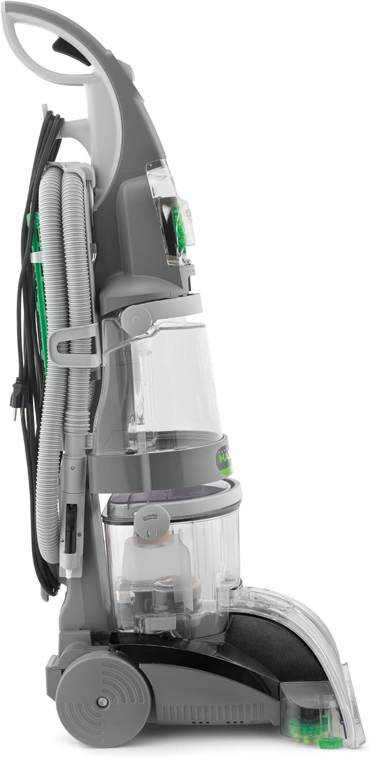 Hoover Carpet Cleaner Max Extract Dual V WidePath Carpet Cleaner Machine F7412900,Black