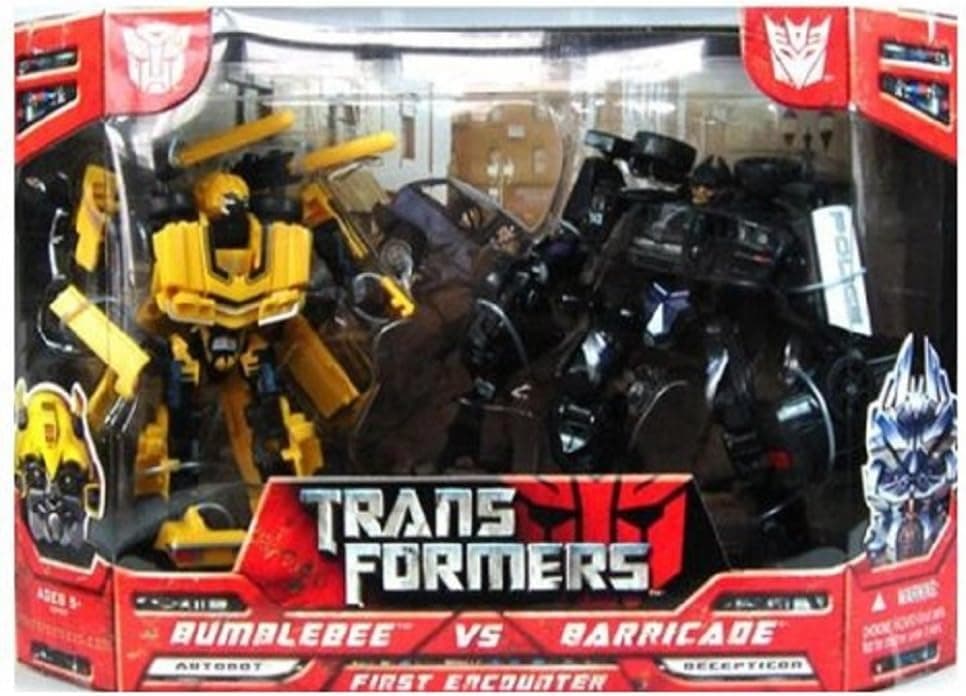 Transformers Movie Deluxe Bumblebee Vs Barricade Combo Set