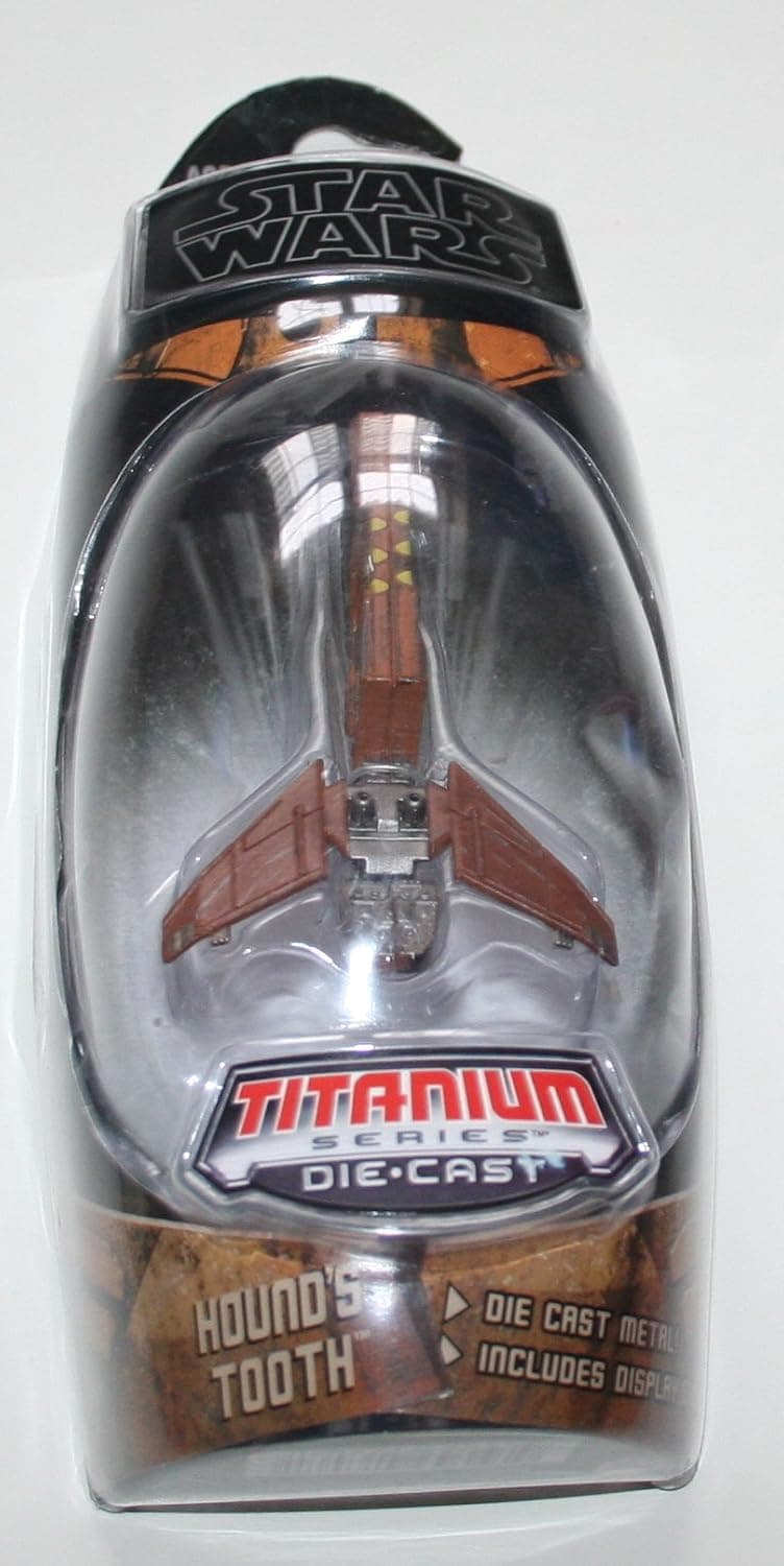 Star Wars 2009 Titanium Die-Cast Mini Vehicle Bossk's Ship: Hound's Tooth