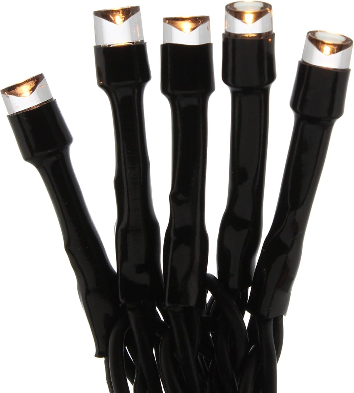 Festive Christmas String Lights, Battery Operated Timer LED, Warm White, 300 bulbs