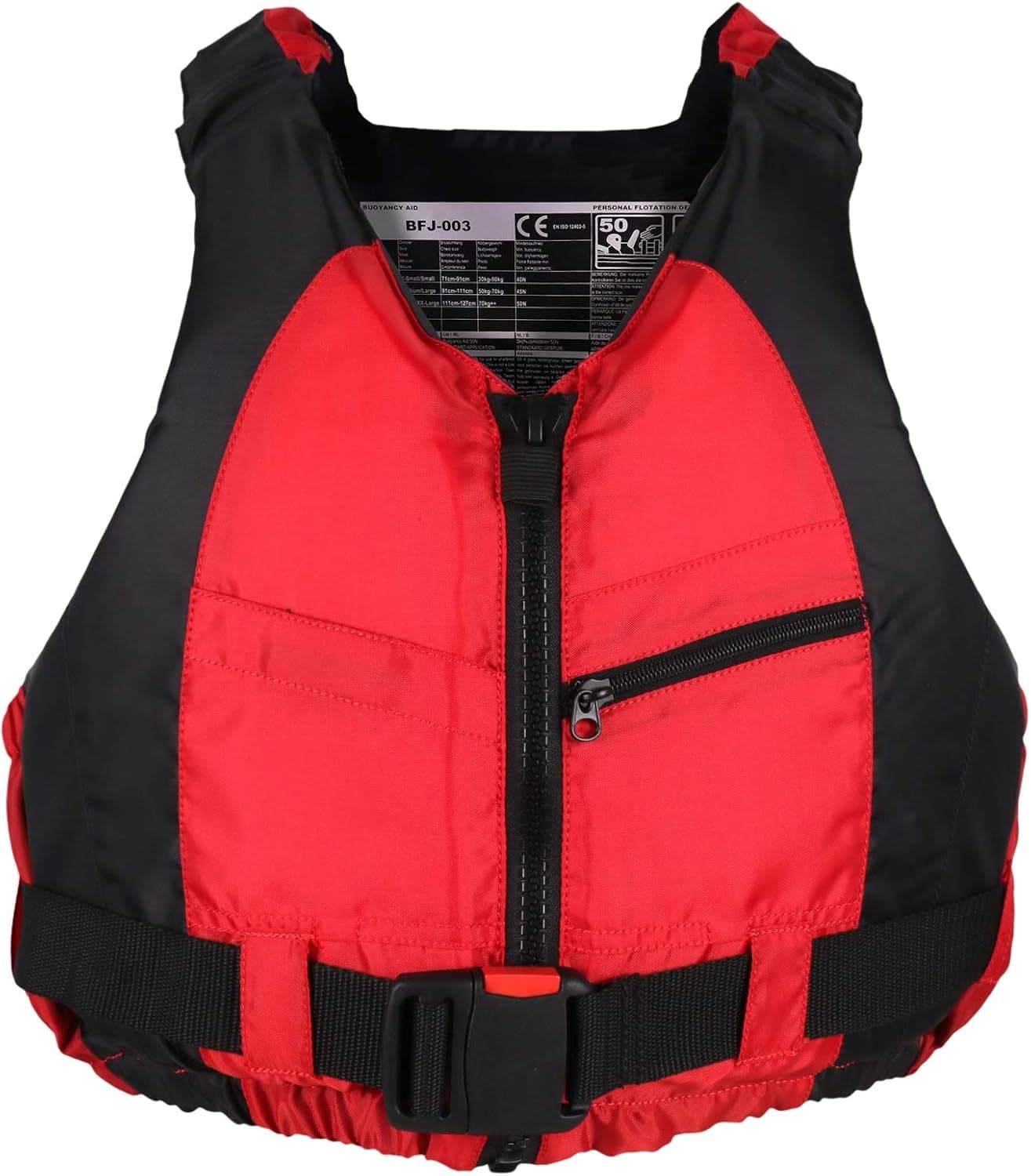 Zeraty Adult Life Jacket Vest Swim Jacket Buoyancy Aid Jacket for Fishing Sailing Surfing Boating Kayaking for Water Sports