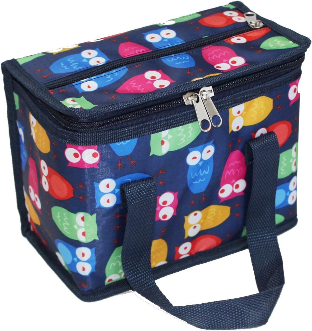 TEAMOOK Lunch Bag Insulated Lunch Box Cooler Bags 1pcs (navy blue)