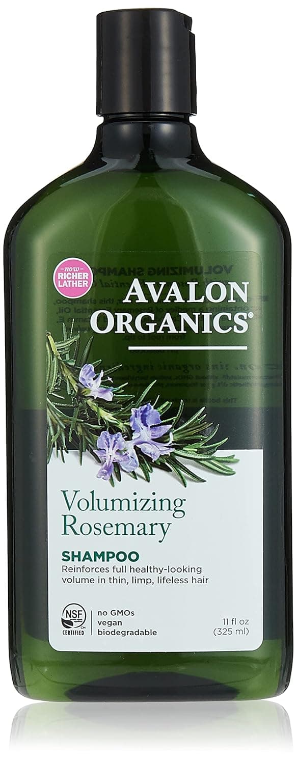Avalon Organics Shampoo, Volumizing Rosemary, 11 Oz