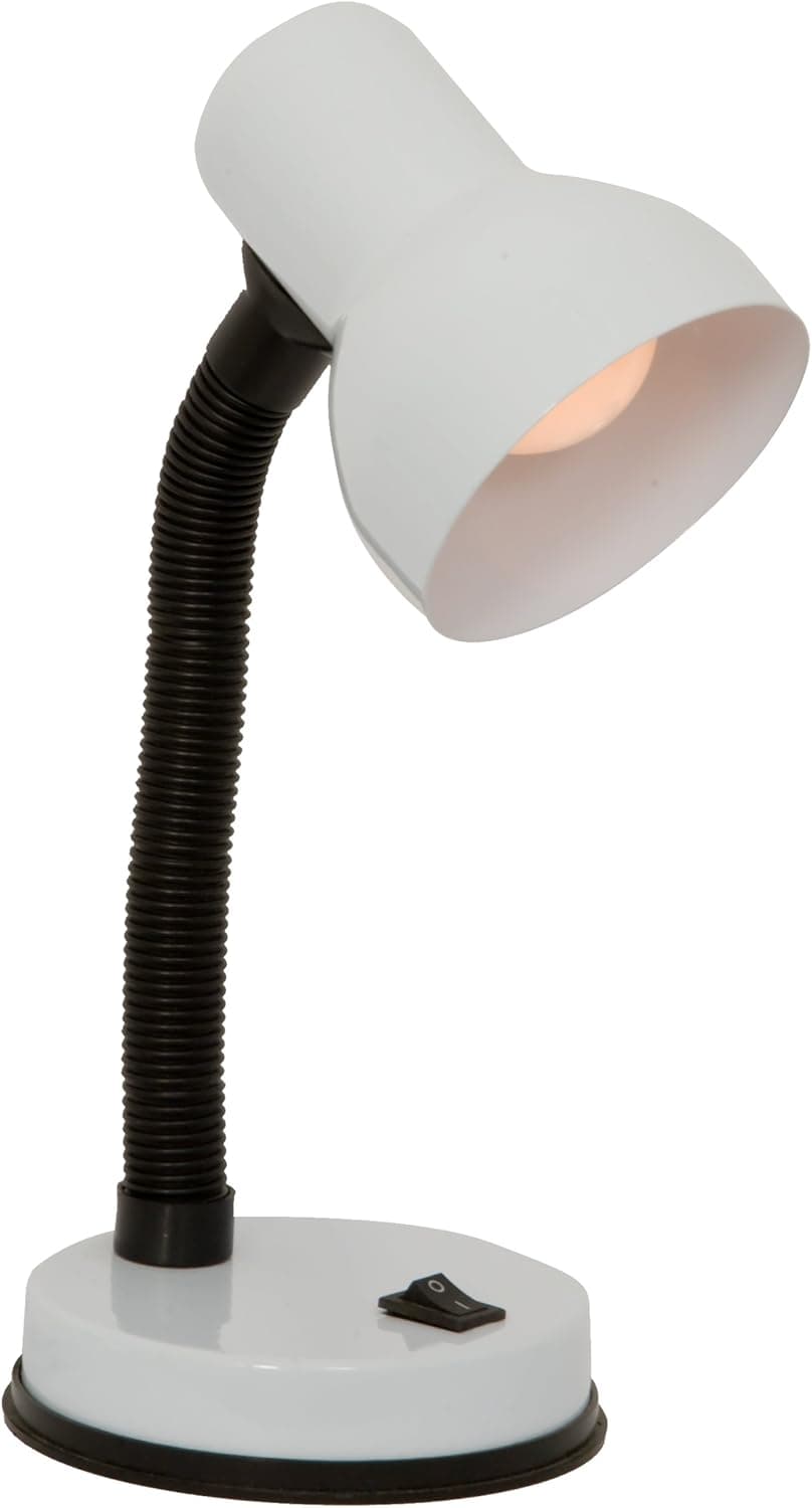 Home Design Adjustable Desk Lamp (White)