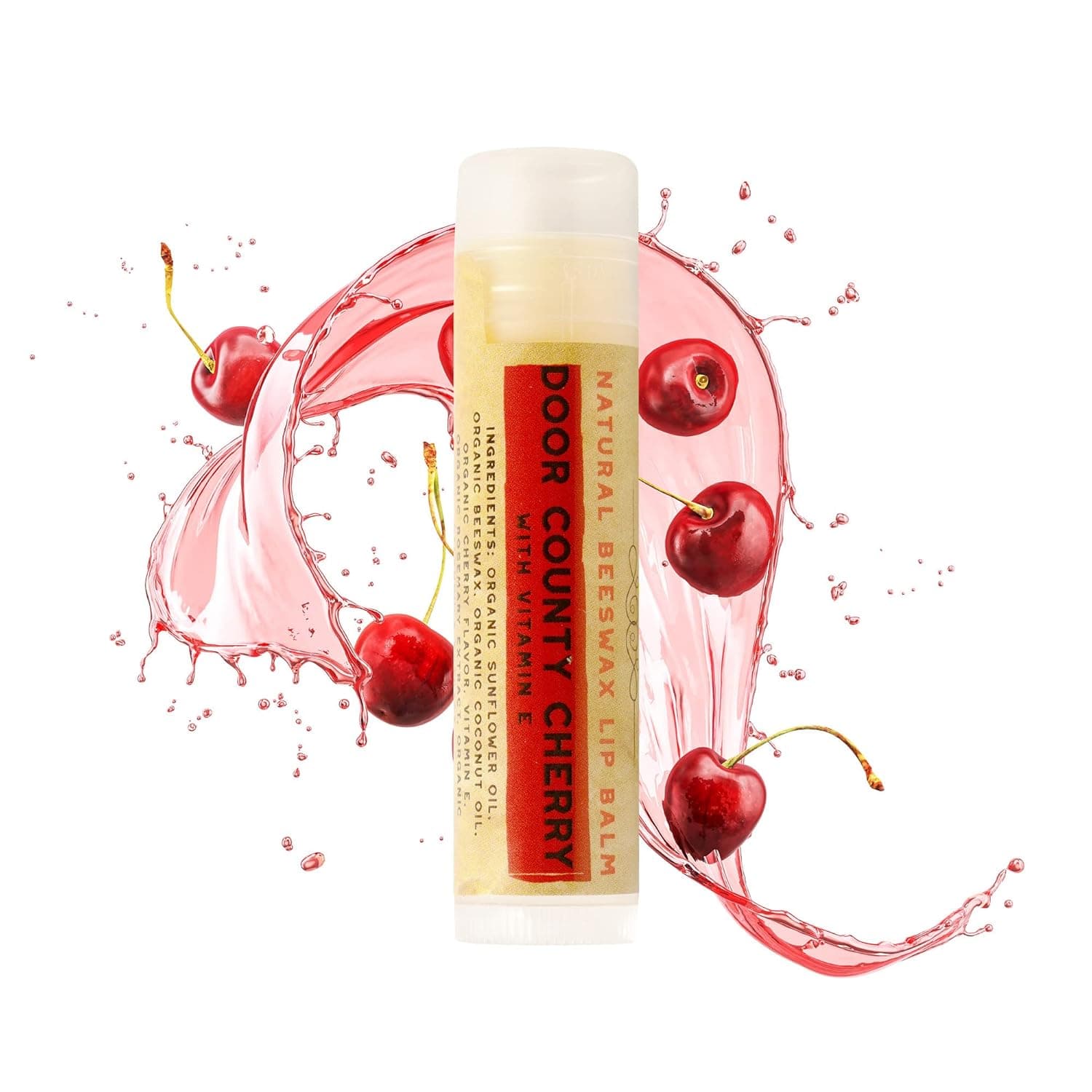 Waterford Bee Co. Lip Balm (Door County Cherry)