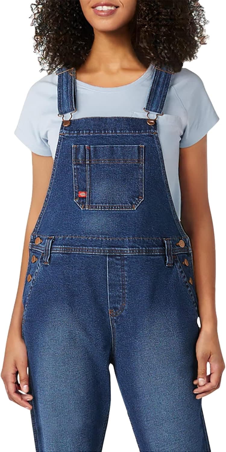 Dickies Women's Denim Bib Overall