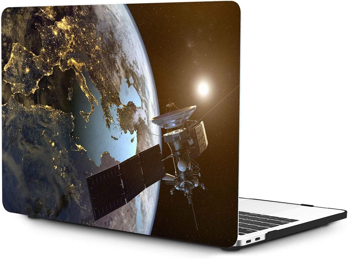 OneGET MacBook Pro 13 Inch Case with Touch Bar Laptop Case 2016 2017 2018 Release A2159 A1989 A1706 A1708 MacBook Pro Cover for MacBook Pro Case 13 Inches Hard Shell Space Satellite (S12)