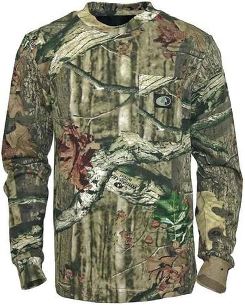 Walls 56091 Men's LS Pocket T-Shirt Mossy Oak Infinity 4X-Large