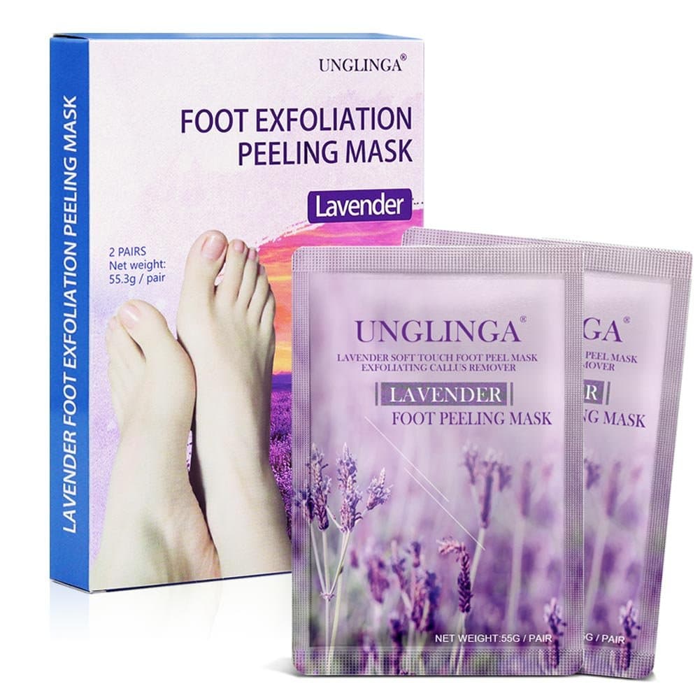 UNGLINGA Exfoliating Foot Peeling Mask Remove Dead Skin Calluses