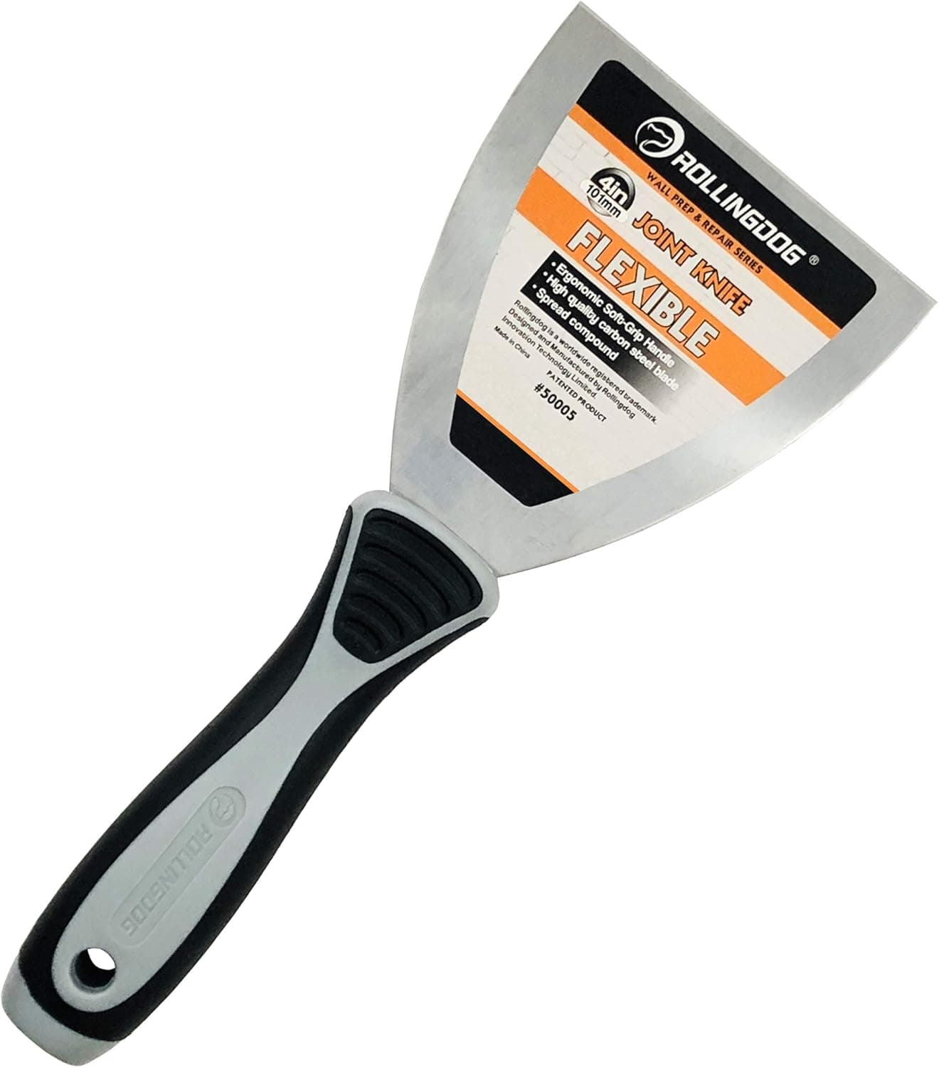 Toughest Tools Putty Knife | 4 inch | Paint Scraper | Scraper Tool | Spackle Tool | Wood Scraper | Drywall Knife | Joint Knife | Spackle Knife (1 Pack)