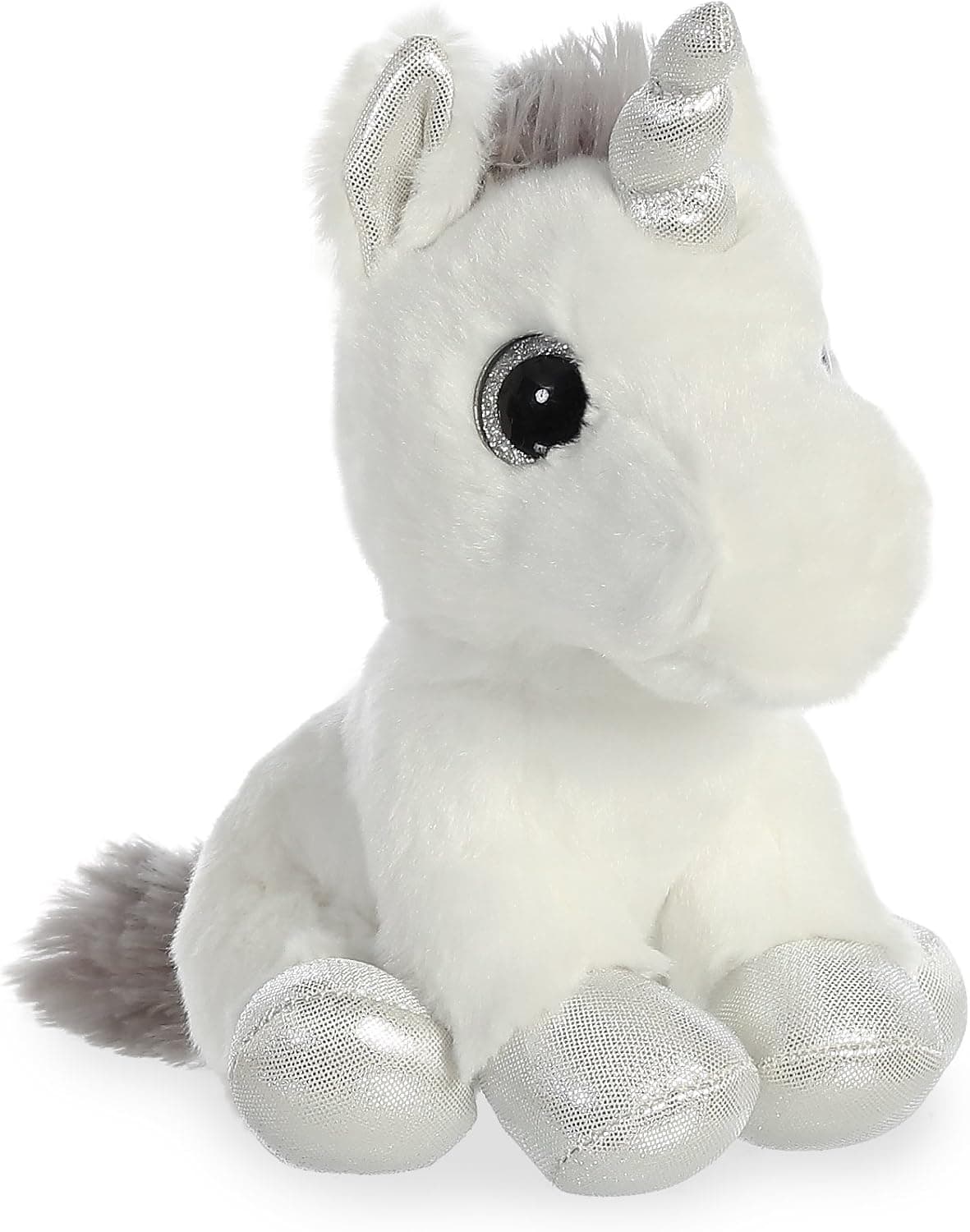 Aurora - Sparkle Tales - 8" Silver Unicorn