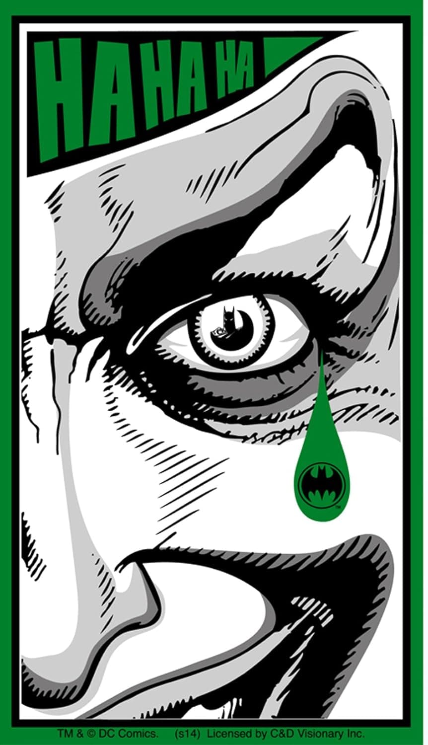 Batman DC Comics Joker Tear Sticker