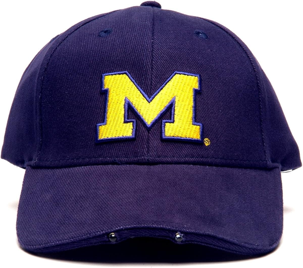 Lightwear NCAA Michigan Wolverines Dual LED Headlight Adjustable Hat
