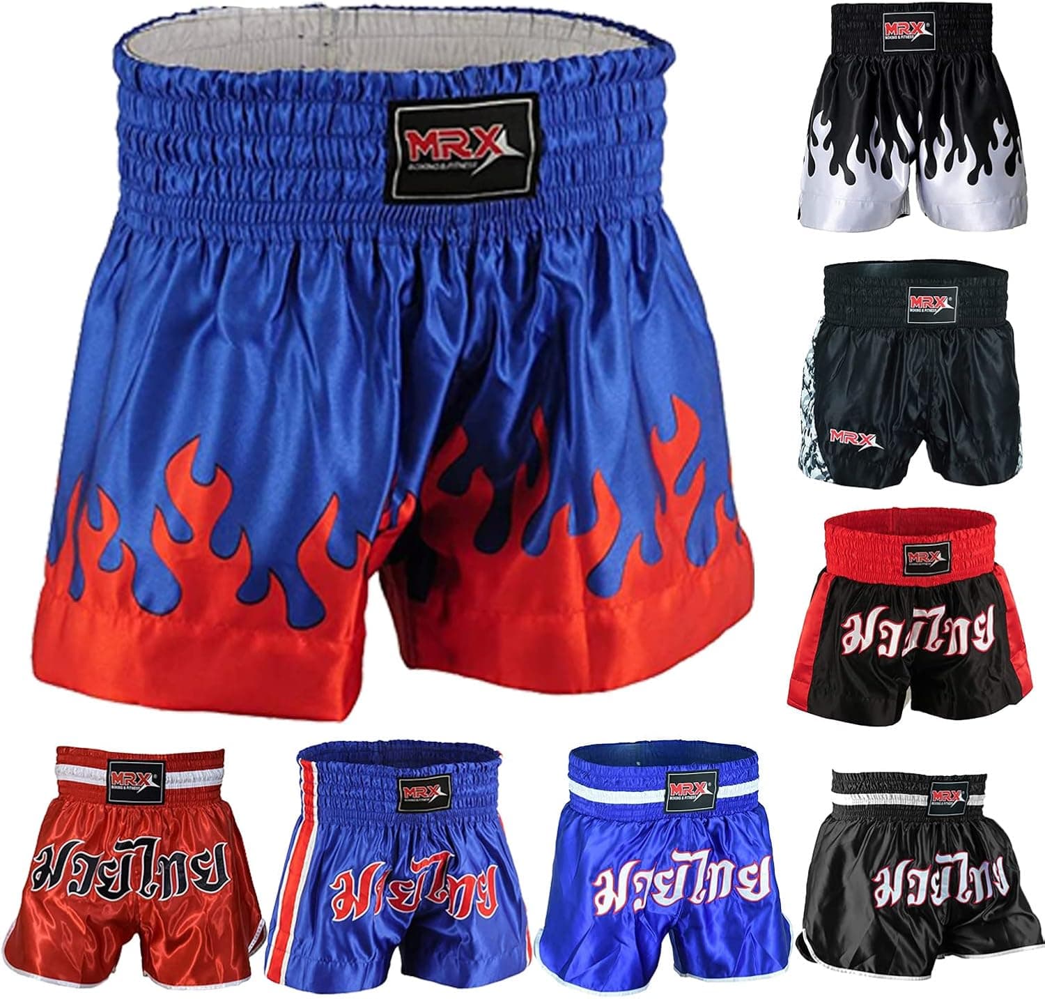 MRX Boxing Shorts for Men Training Fighting Muay Thai Shorts Boxing MMA BJJ Short Kickboxing Trunks Clothing