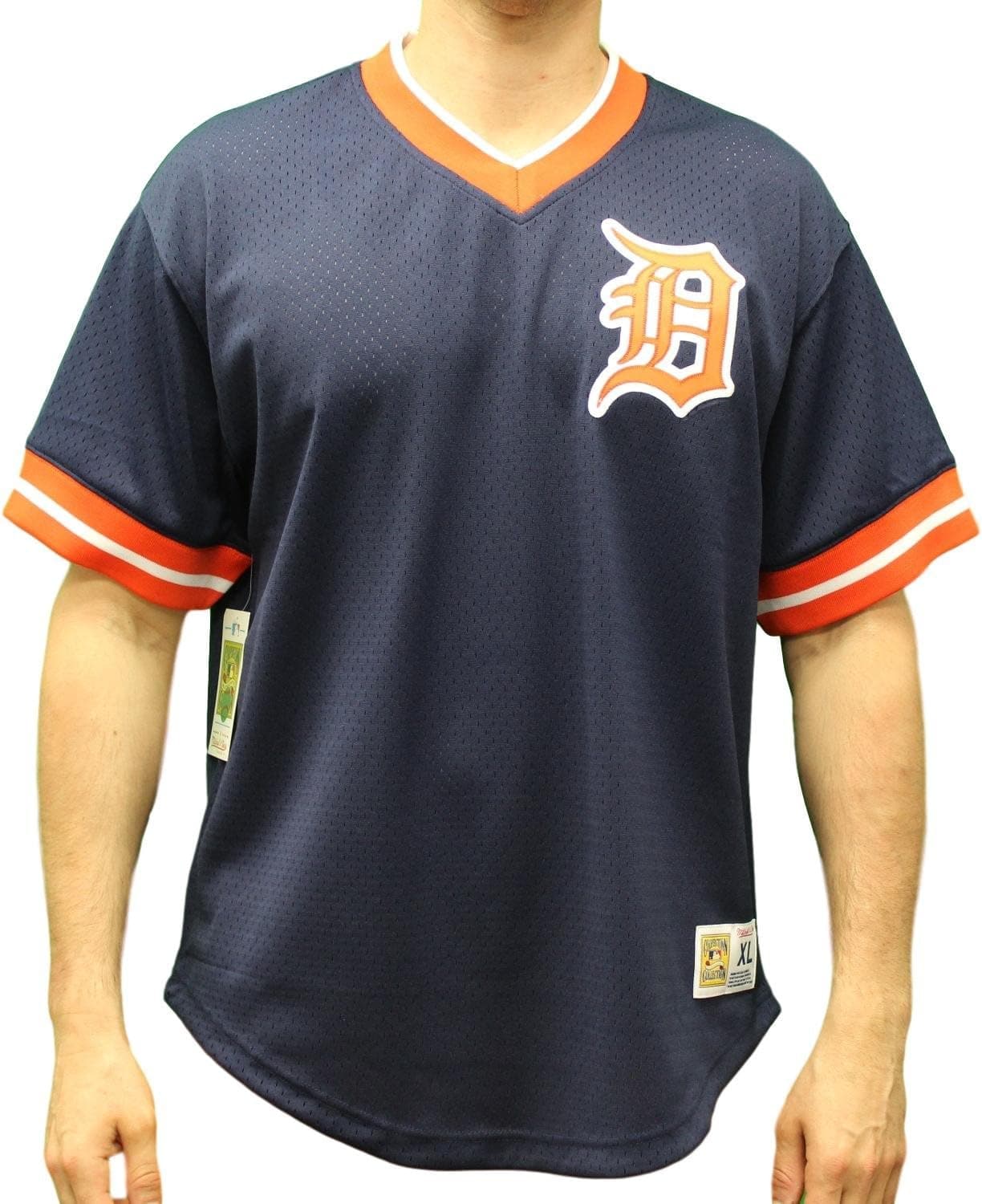 Mitchell & Ness Detroit Tigers MLB Men's Game Winner Mesh Jersey Shirt