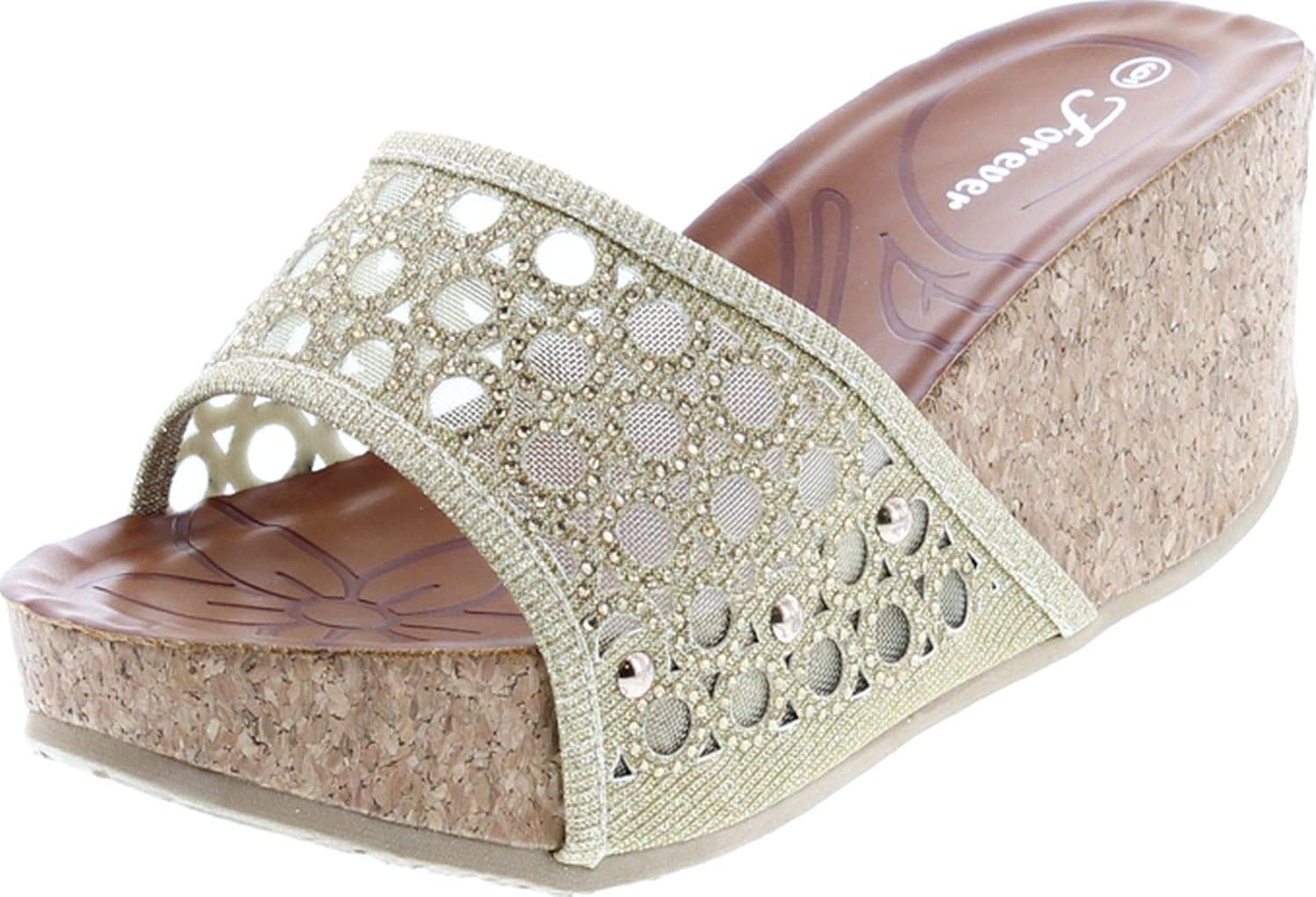 Forever Women's Freya-21 Wedge Sandal