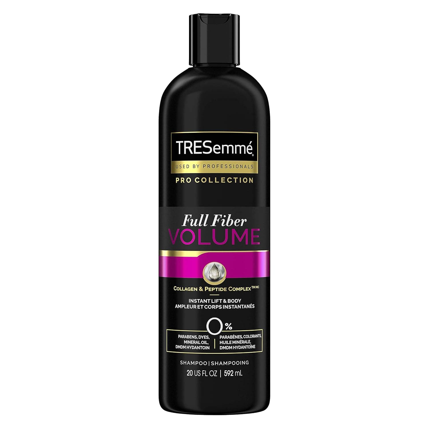 TRESemmé Pro Advanced Shampoo For Instant Lift and Body Fiber Full Volume For Long-Lasting Buildable Volume 20 oz