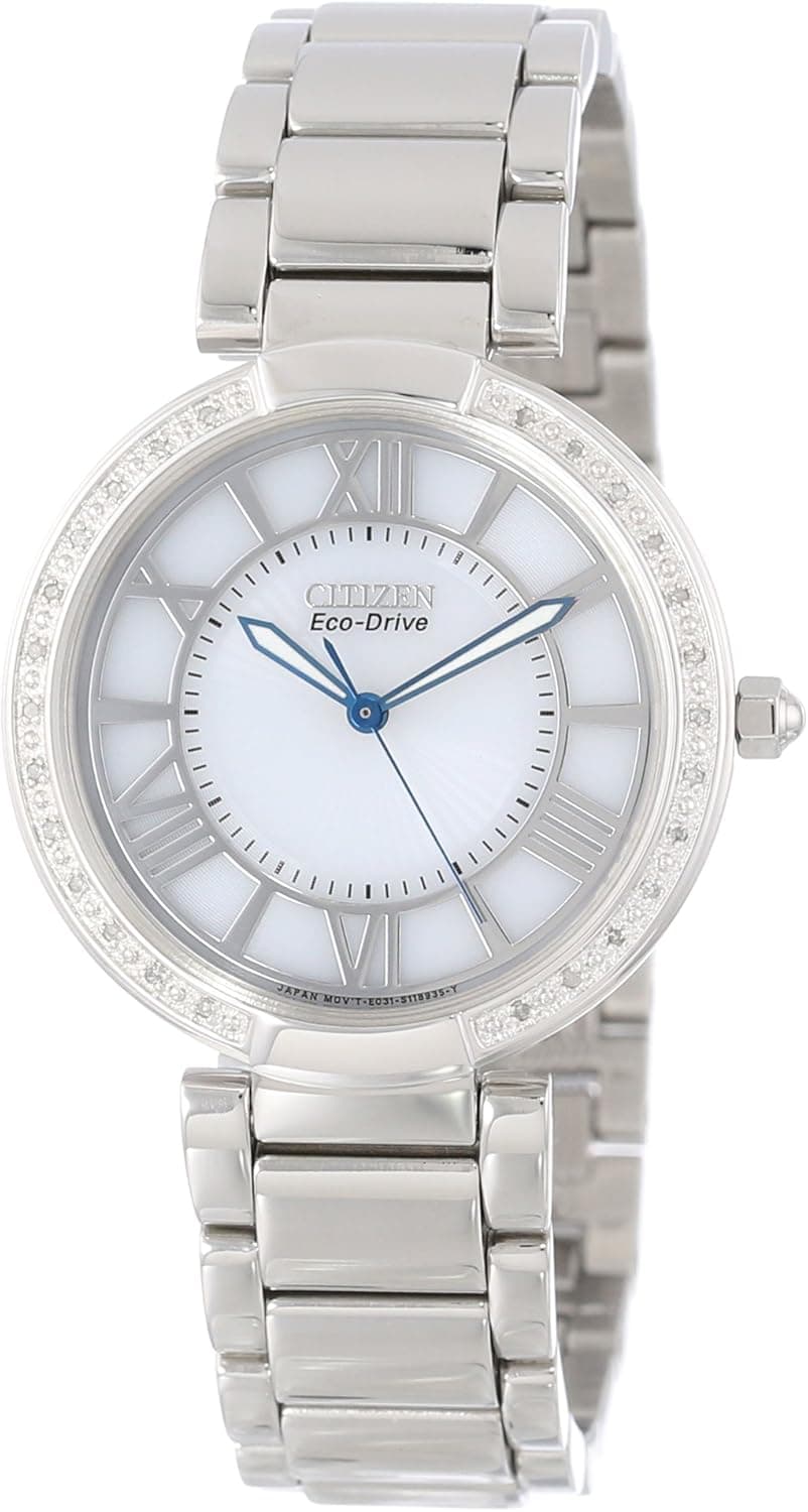 Citizen Women's EM0100-55A d'Orsay Eco-Drive Stainless Steel Watch