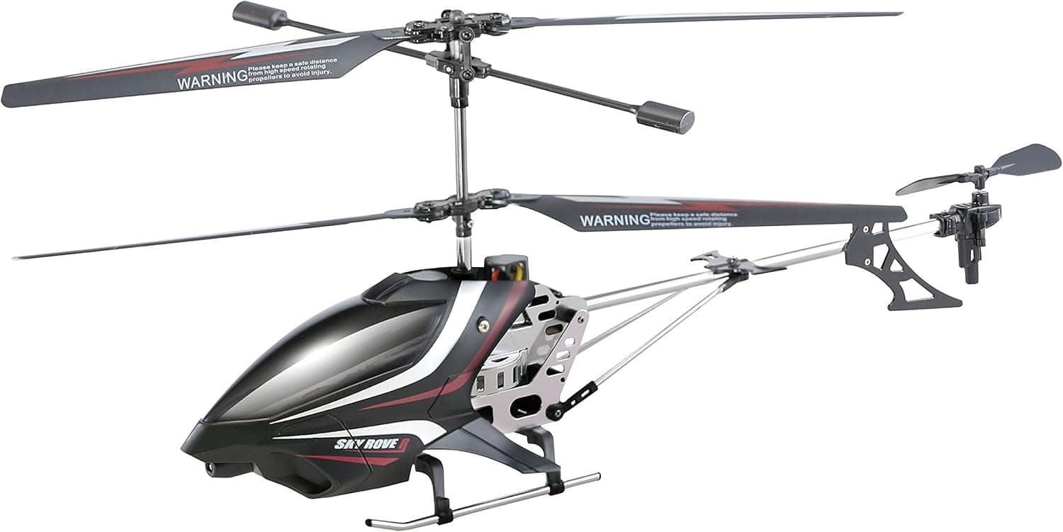 Alpha Group Sky Rover Exploiter S 3 Channel with Gyro Helicopter, Black Vehicle