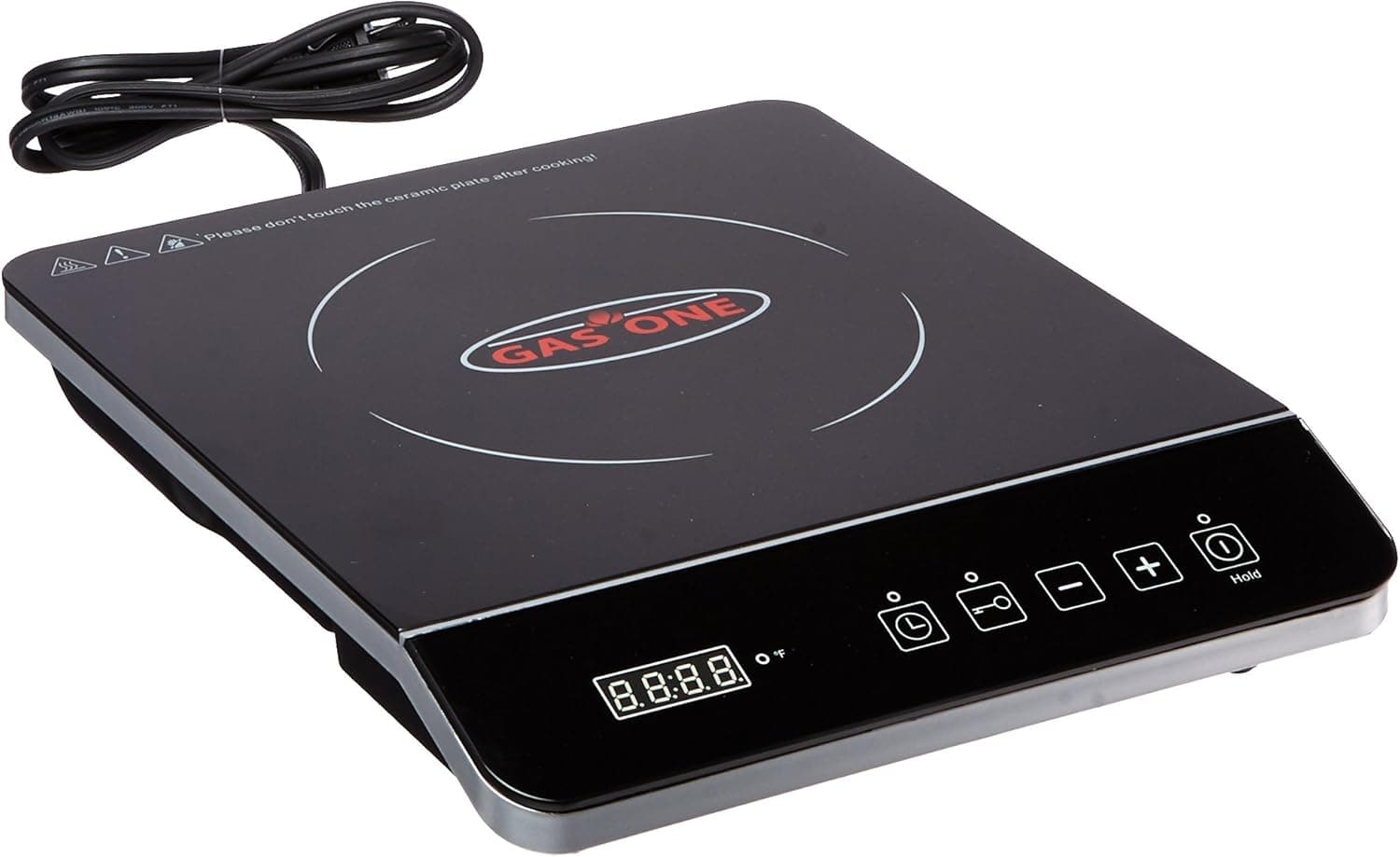 Gas One 1800-Watts Portable Multi-function Induction Cooker with Sensor Touch Button Control and Timer ES-300