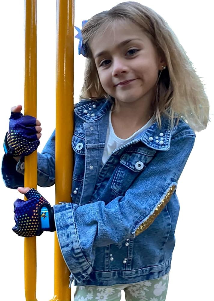Monkey Bars Gloves with Grip Control (for 5 and 6 Years Old Children)