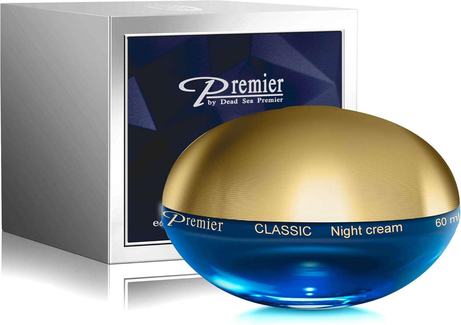 Premier Dead Sea night cream, face Moisturizer retinol, lifting cream, anti-aging, face lift for sensitive dry skin, anti-wrinkle silky night recovery face cream 2.04 Fl. Oz
