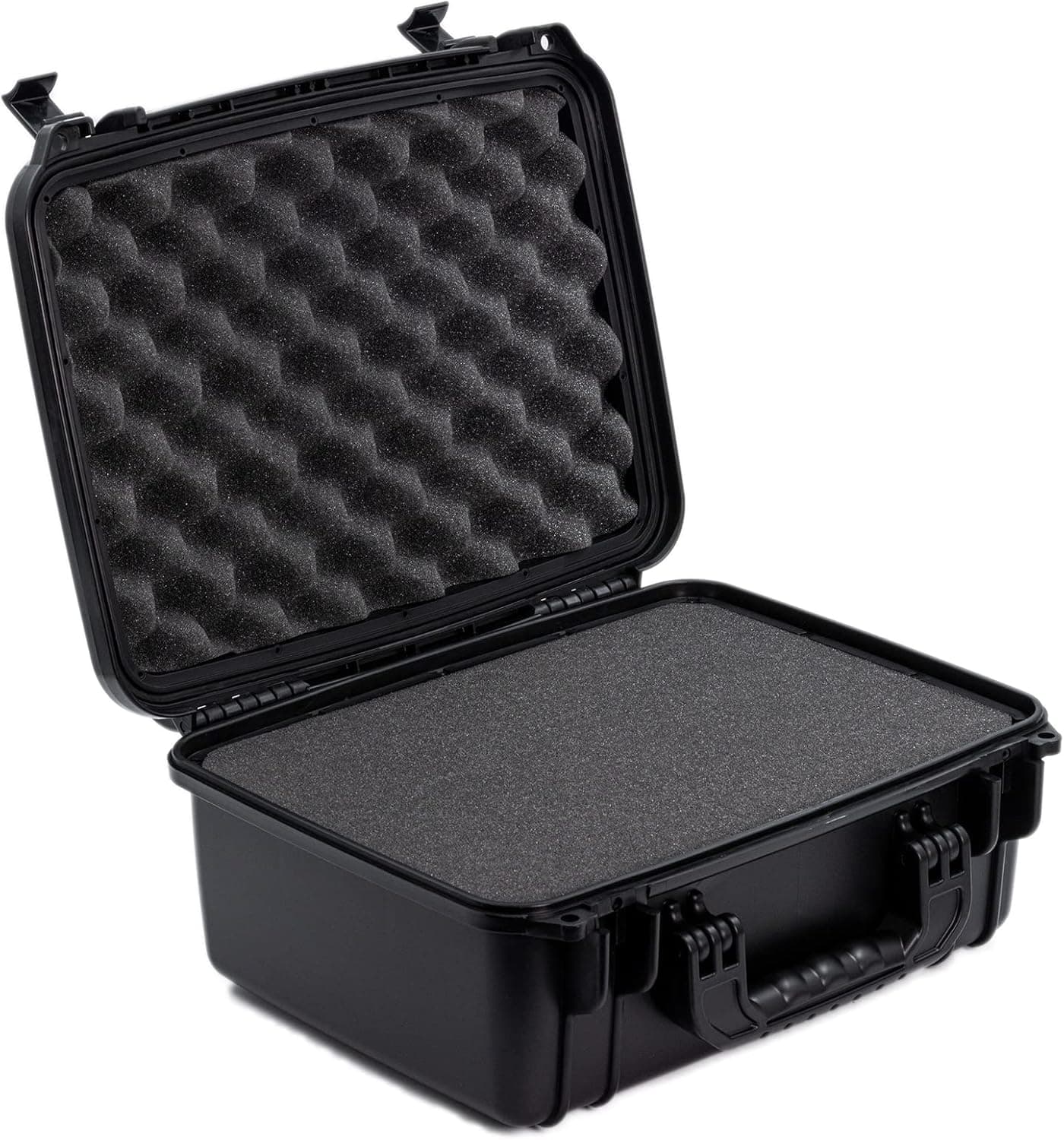 Seahorse 520 Heavy Duty Protective Dry Box Case with Accuform Foam - TSA Approved/Mil Spec / IP67 Waterproof/USA Made for Cameras, Action Cameras, Firearms, Camping, Kayaks