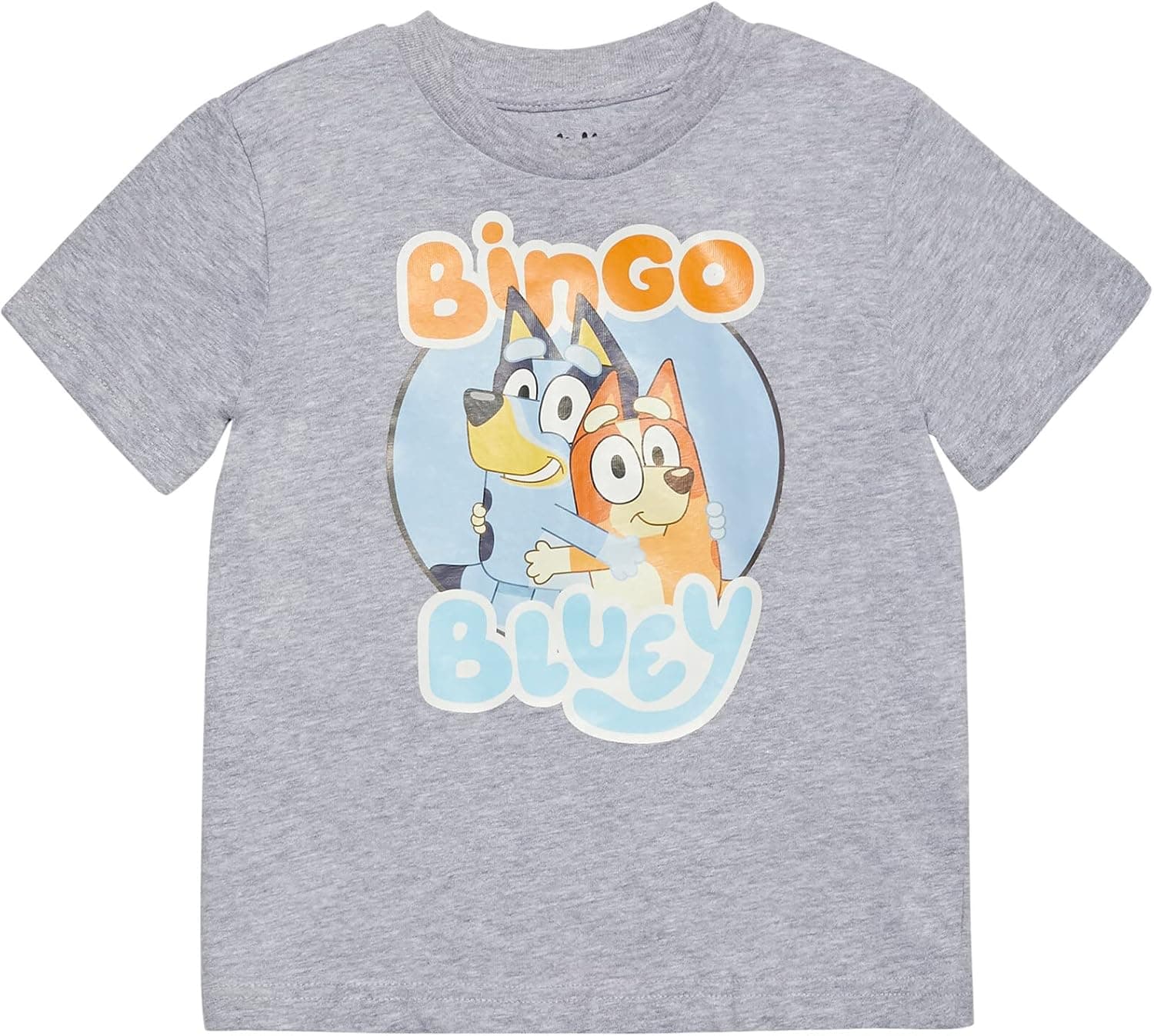 BLUEY & Bingo Girls Breathable Fashion Pullover Graphic T-Shirt