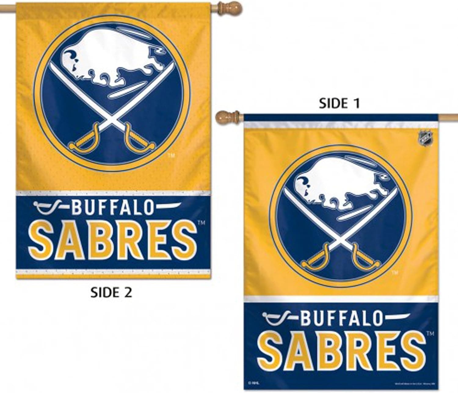 WinCraft NHL 2 Sided Vertical Flag