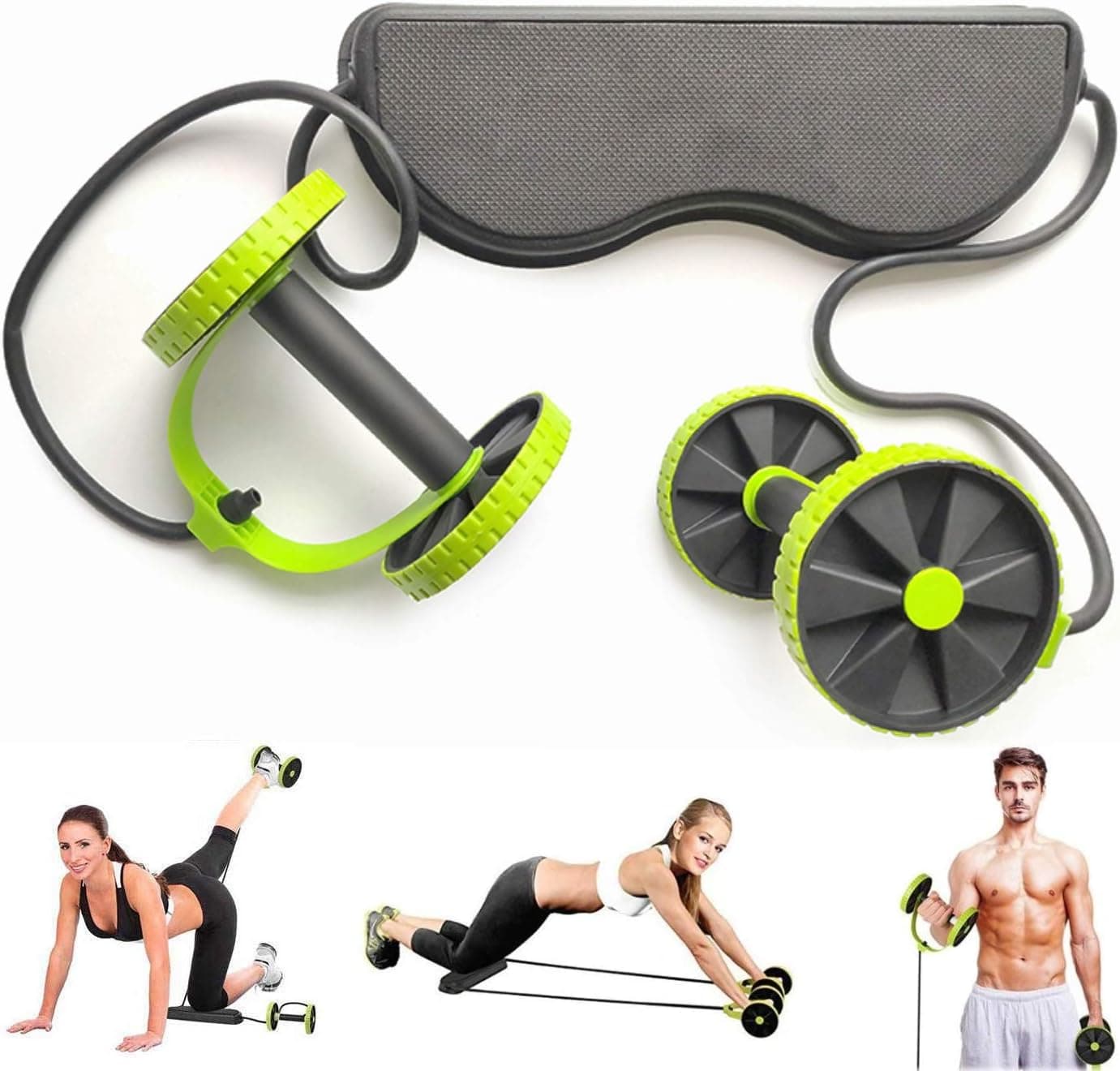 Artoflifer Ab Roller Wheel for Abdominal Exercise Ab Wheel Equipment for Home Workouts Abdominal Trainer Ab Machine Whole Body Muscles Core Workout