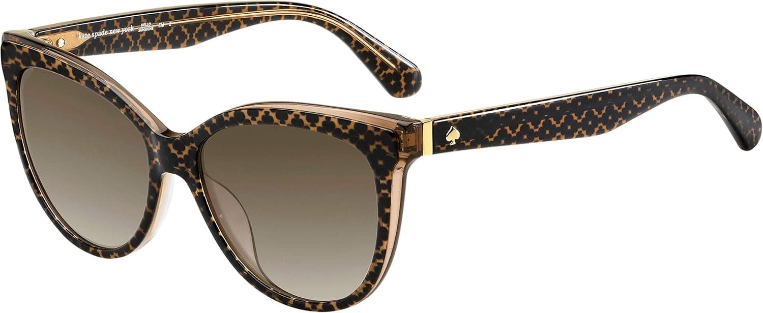 Kate Spade Daesha/S Cat Eye Sunglasses for Women + BUNDLE with Designer iWear Complimentary Eyewear Kit