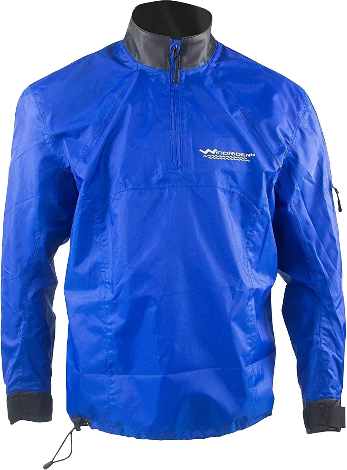 WindRider Waterproof Paddling Sailing Spray Top | Neck and Wrist Seals | Front Zipper | Shoulder Pocket