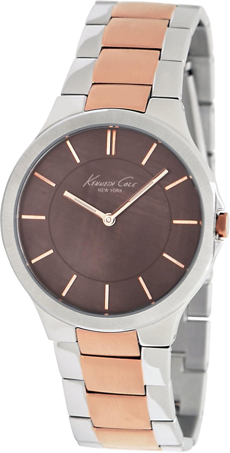 Kenneth Cole New York Women's Japanese Quartz Stainless Steel Case Stainless Steel Case Multicolor,(Model:KC4829)
