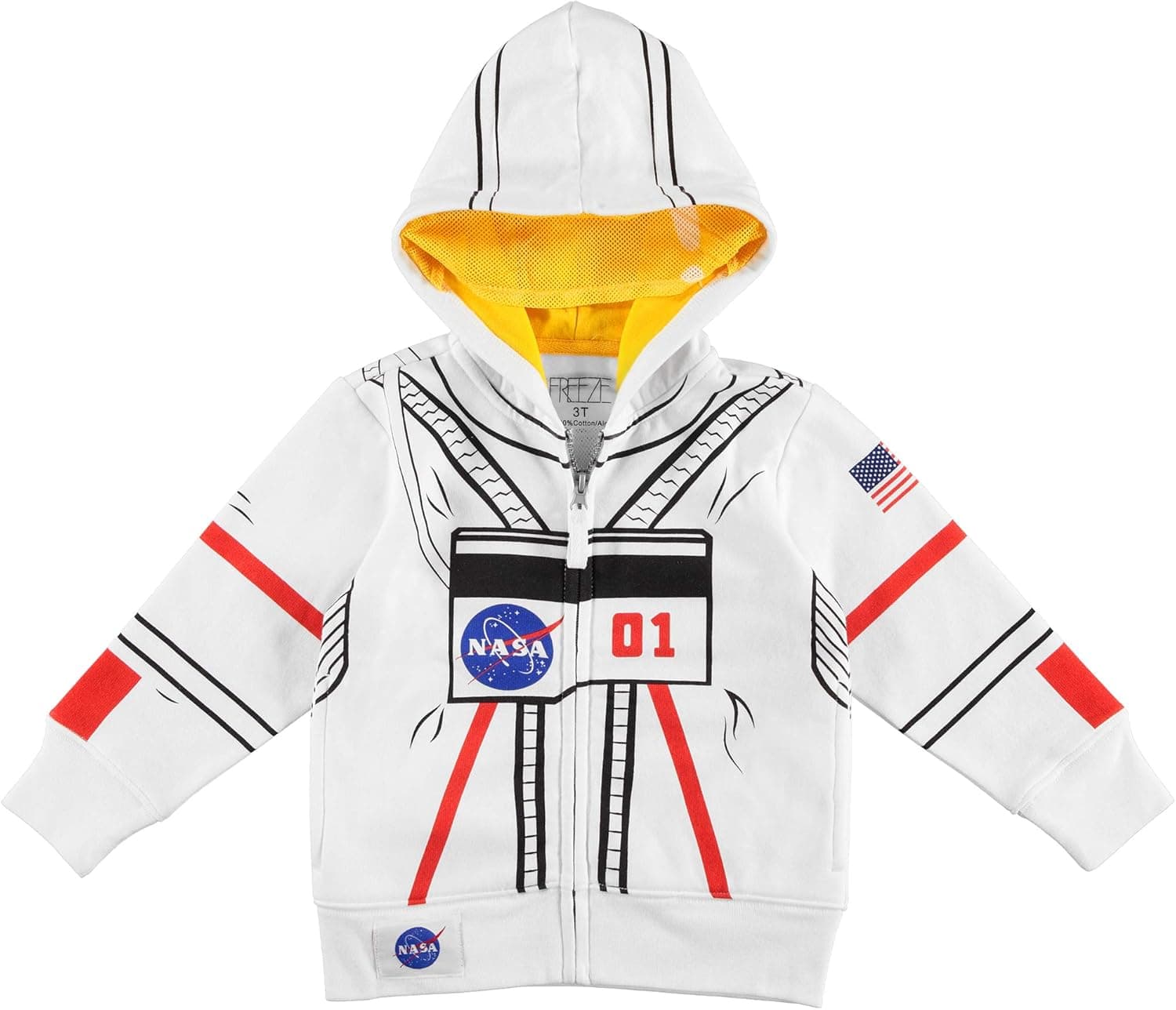 Freeze NASA Boys Costume Astronaut Hoodie