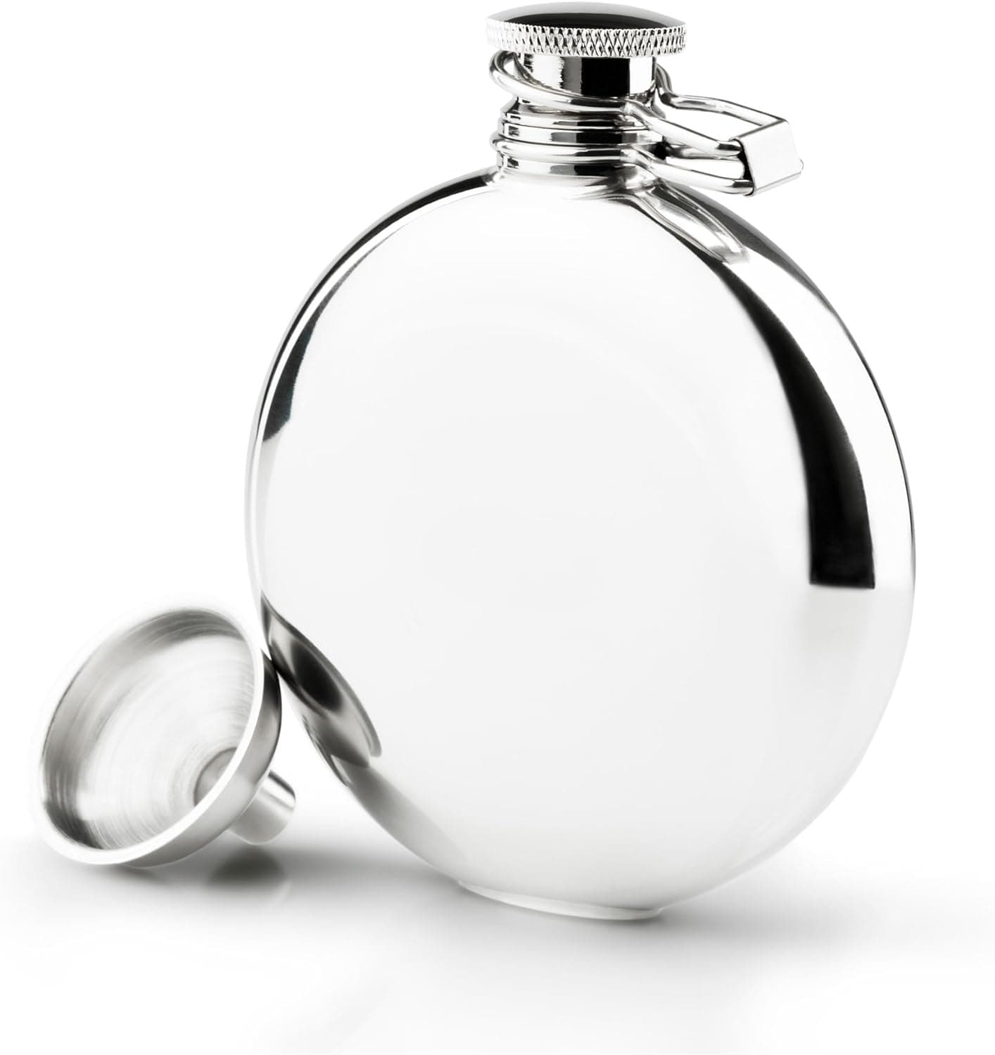 GSI Outdoors - Glacier Stainless 5 Fl. Oz. Classic Flask, Superior Backcountry Cookware Since 1985