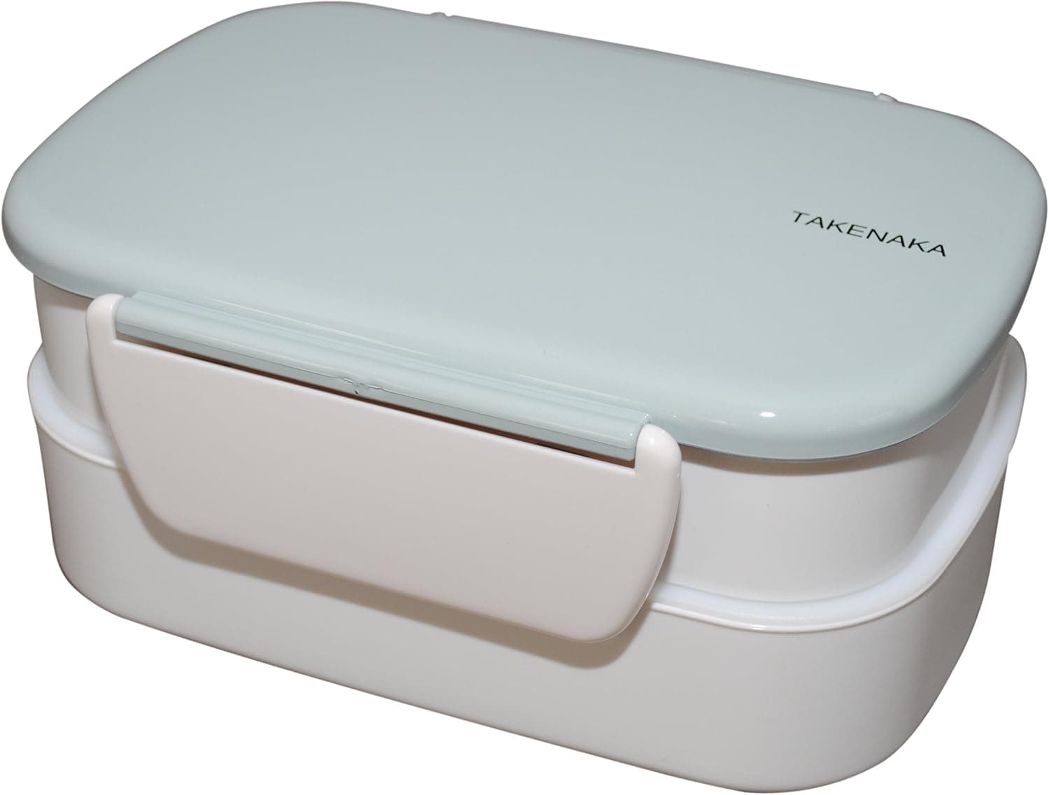 TAKENAKA Double Bento Box, Blue/Gray