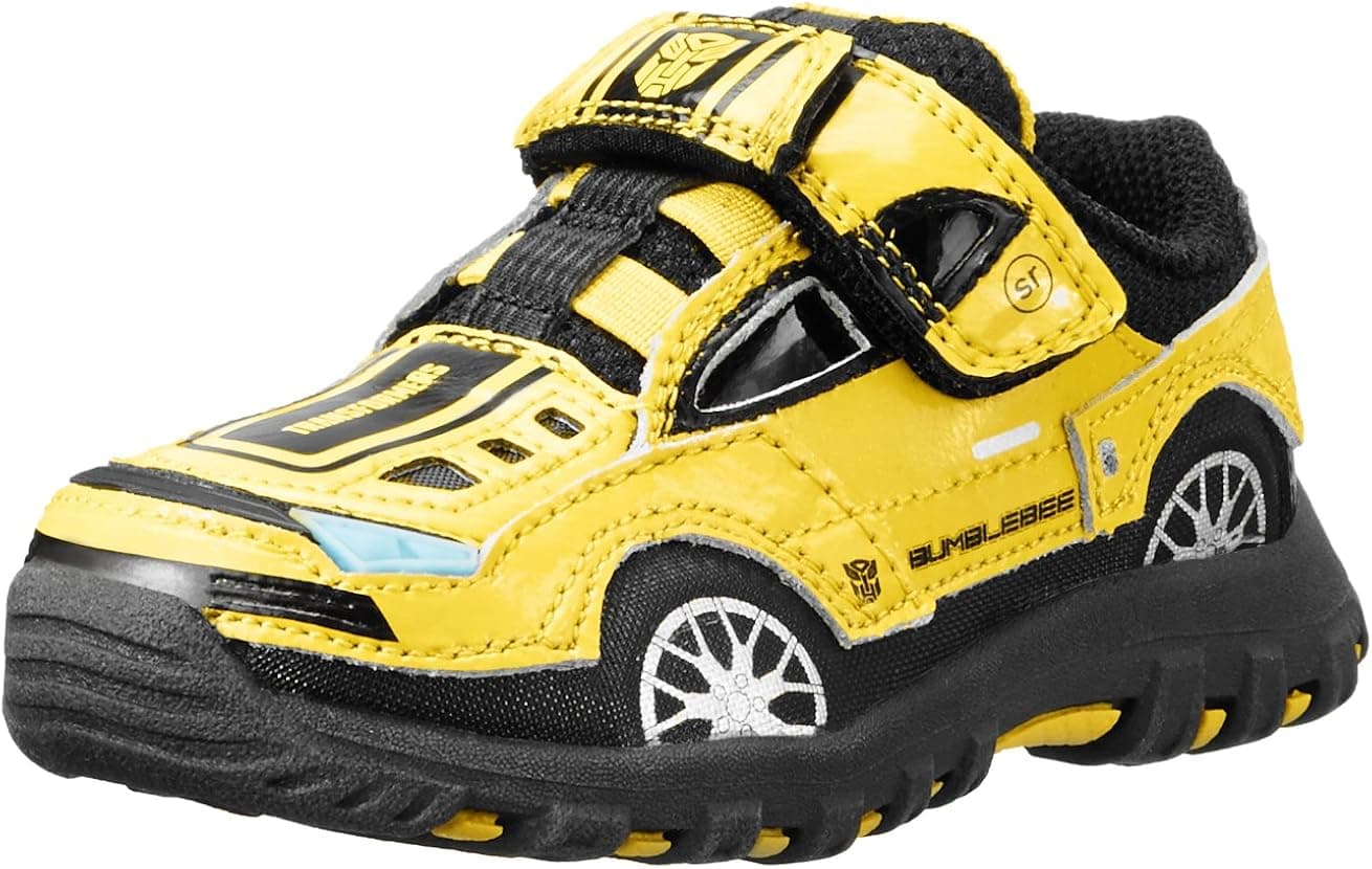Stride Rite Transformers BumbleBee Light-Up Shoe (Toddler/Little Kid),Yellow/Black,10.5 W US Little Kid